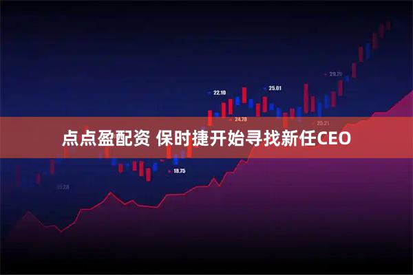 点点盈配资 保时捷开始寻找新任CEO