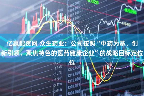 亿赢配资网 众生药业：公司按照“中药为基、创新引领，聚焦特色的医药健康企业”的战略目标定位